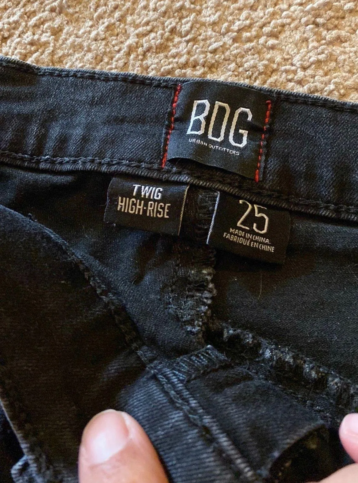 BDG high rise jeans 25 - Image 6