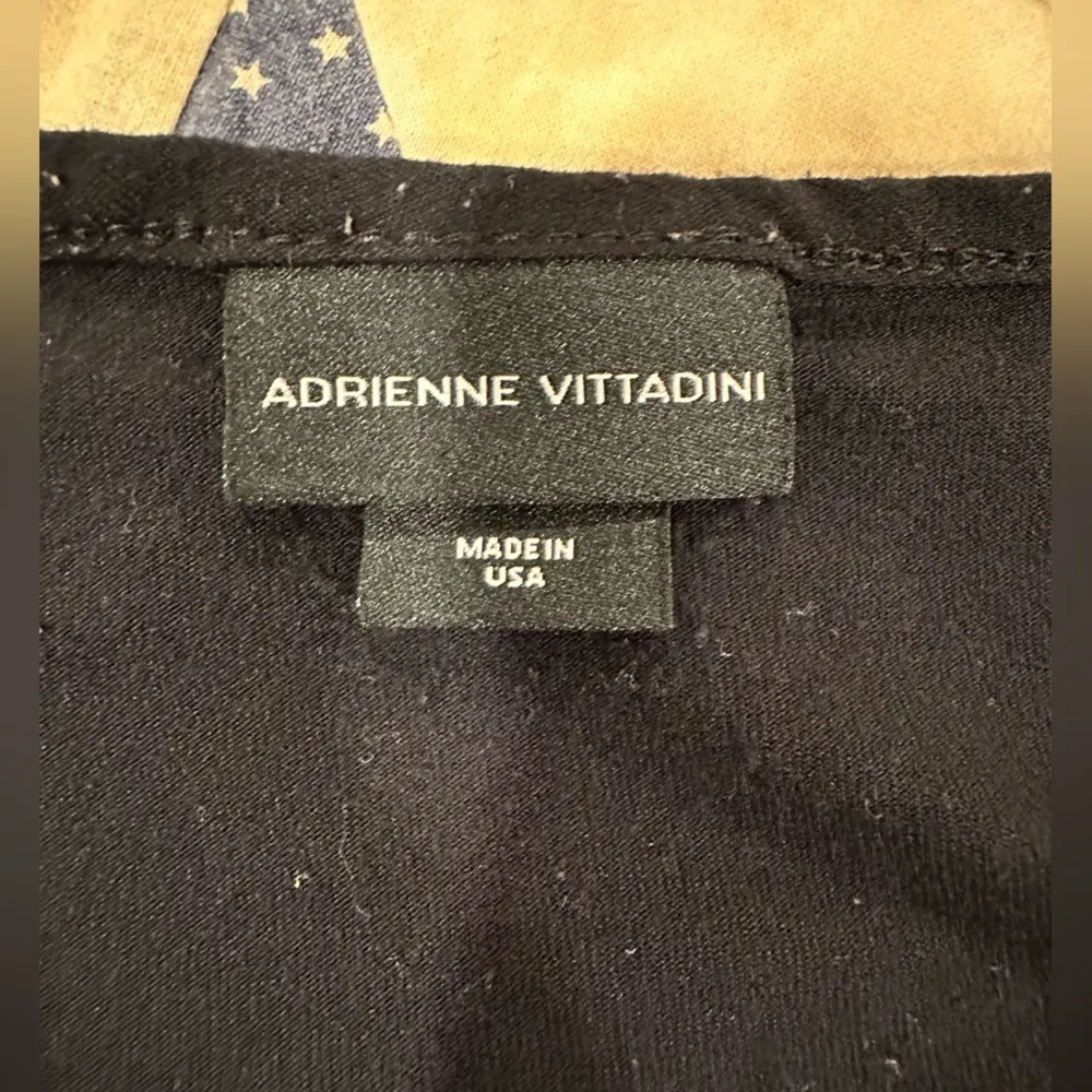 EUC Adrienne Vittadini black long T-shirt Sz XS - Image 4