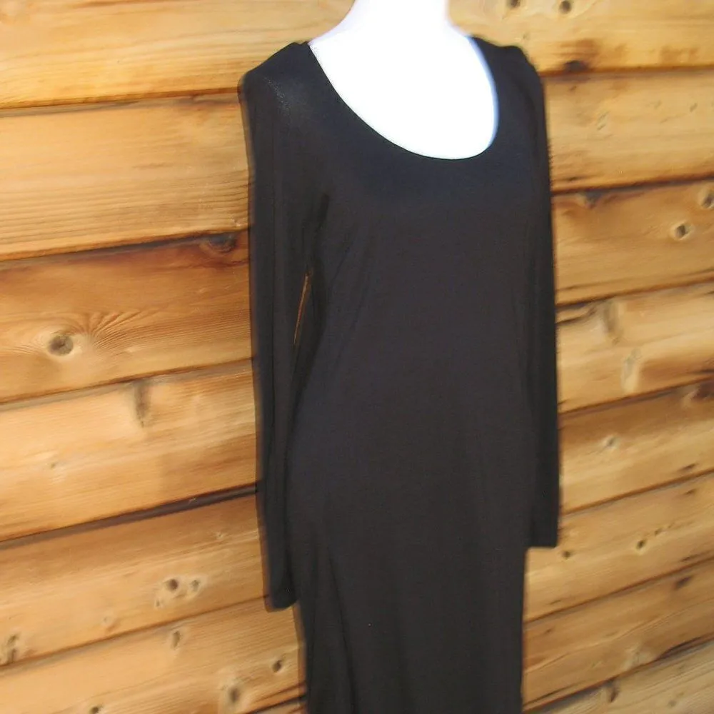 Reiss Black Jersey Dress - Image 4