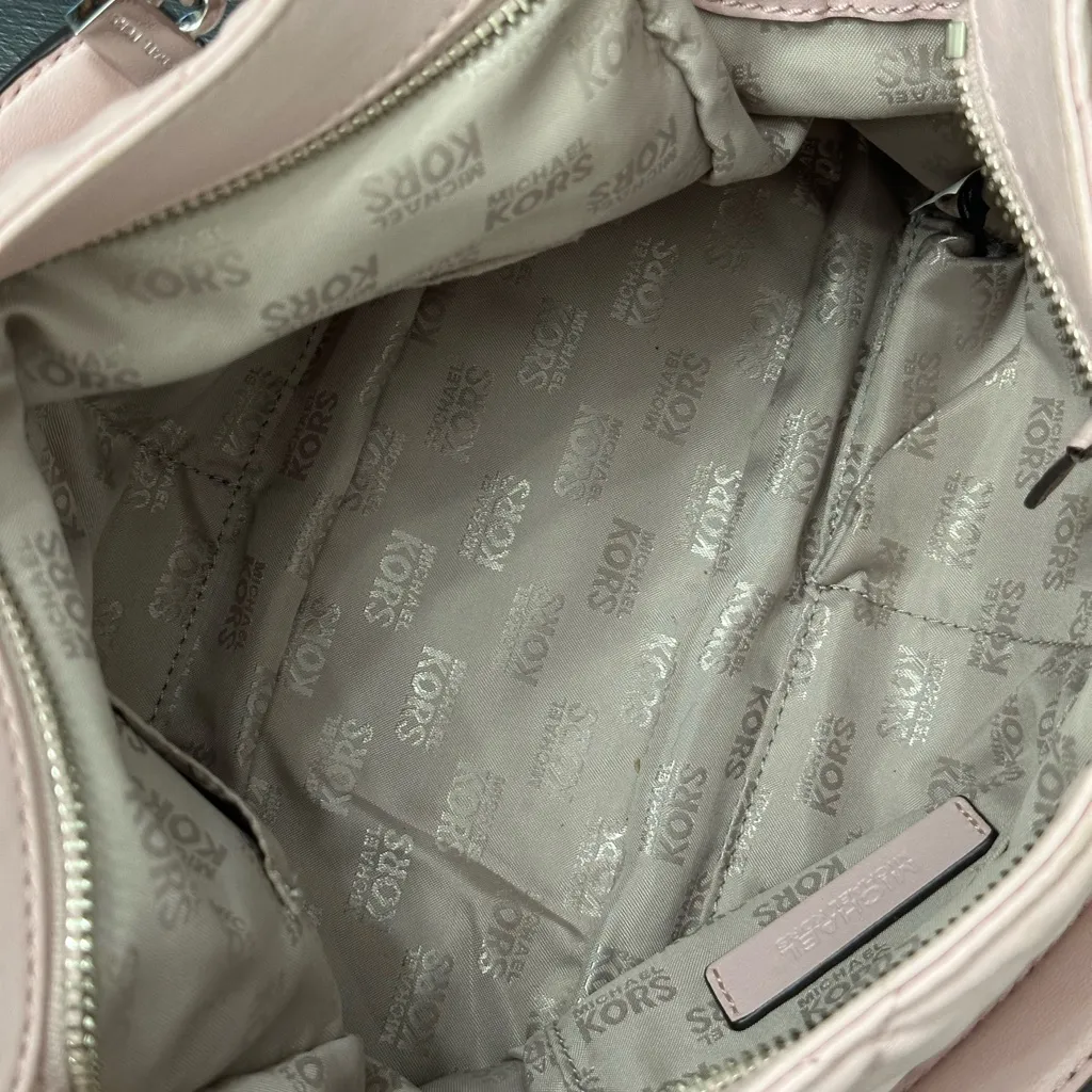Michael Kors quilted blush pink shoulder Purse bag - Image 9