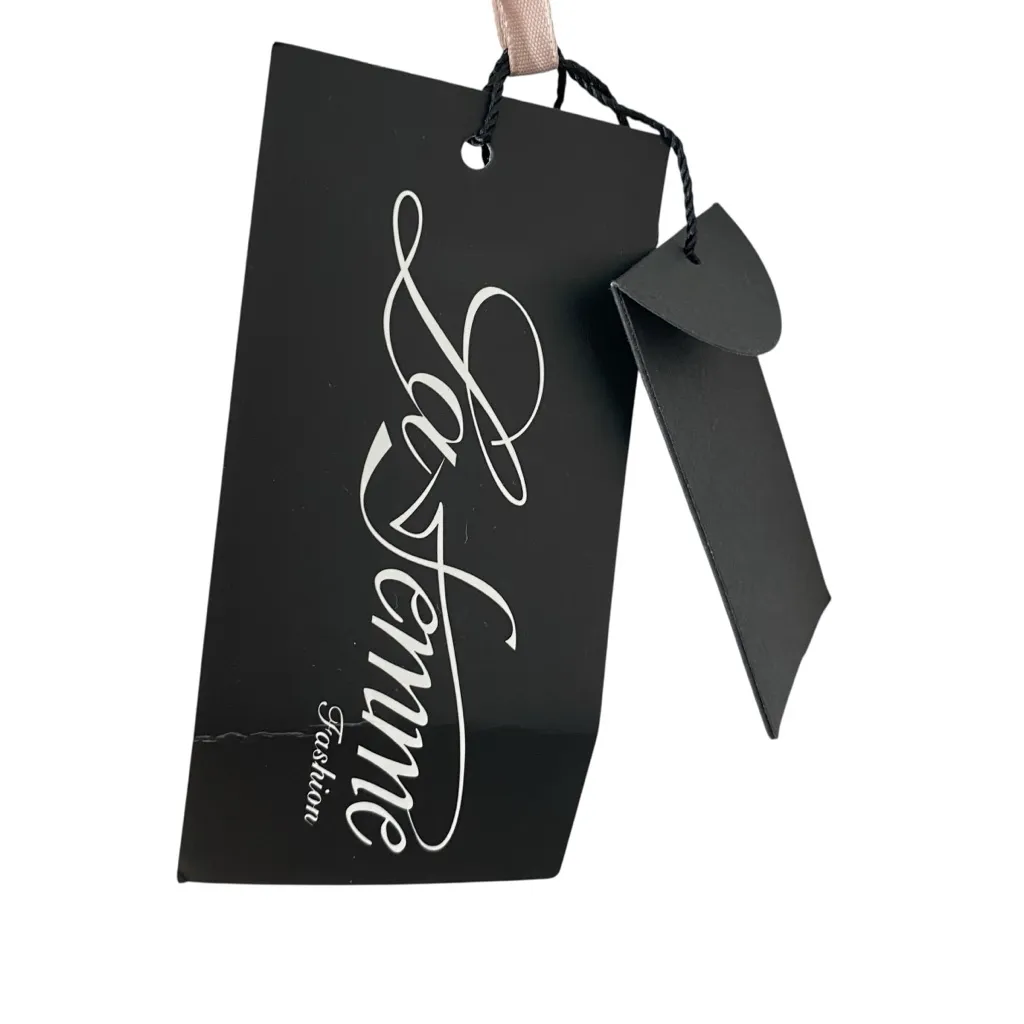 La Femme NWTs Mauve Dusty Rose Elegant Lace Dress size 2 Chrystal Rhinestone - Image 7