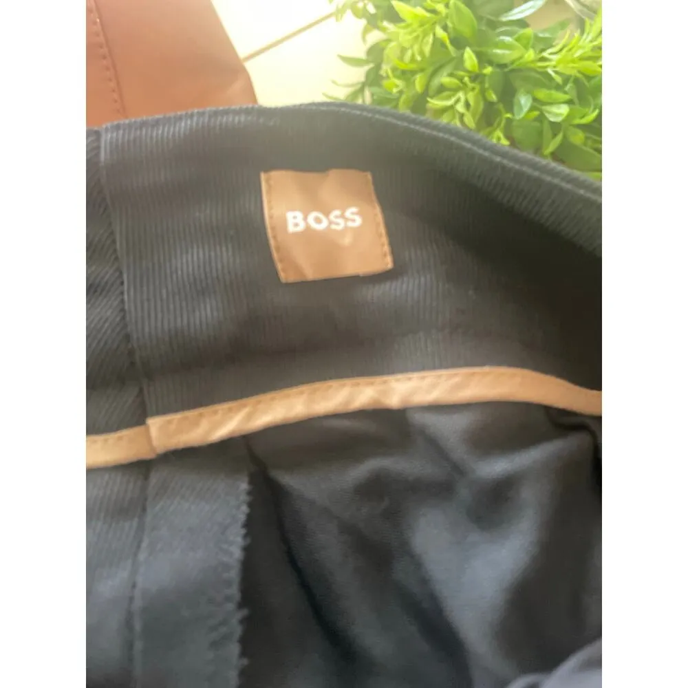 Boss Black Womens Casual Pants, tie at waist, A64 Size 6 - Image 2