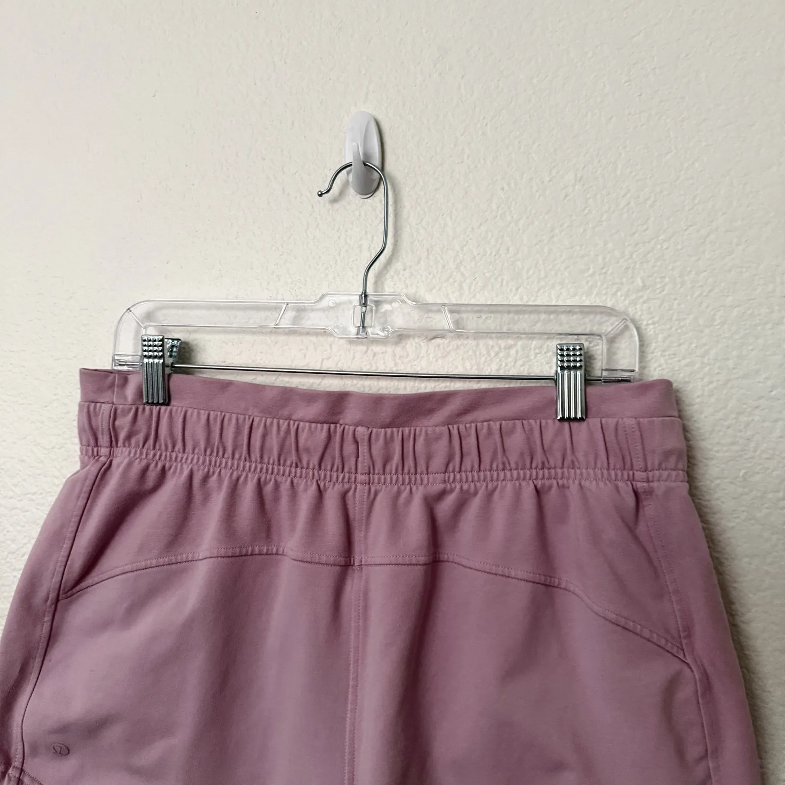 [Lululemon] Velvet Dust Inner Glow High Rise Stretch French Terry Shorts Size 10 - Image 7