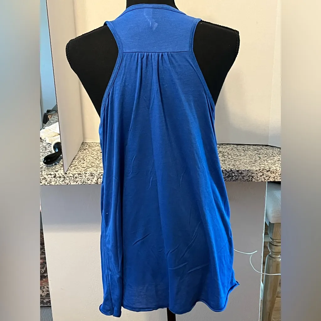 Bella Blue Patriotic Graphic Tank Top Size XL - Image 2