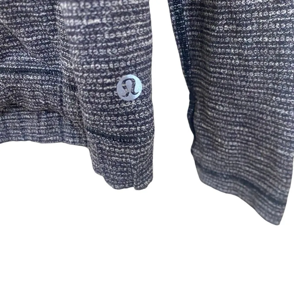 Lululemon Healthy Heart Pullover II Coco Pique Black White size 8 (size tags gon - Image 2