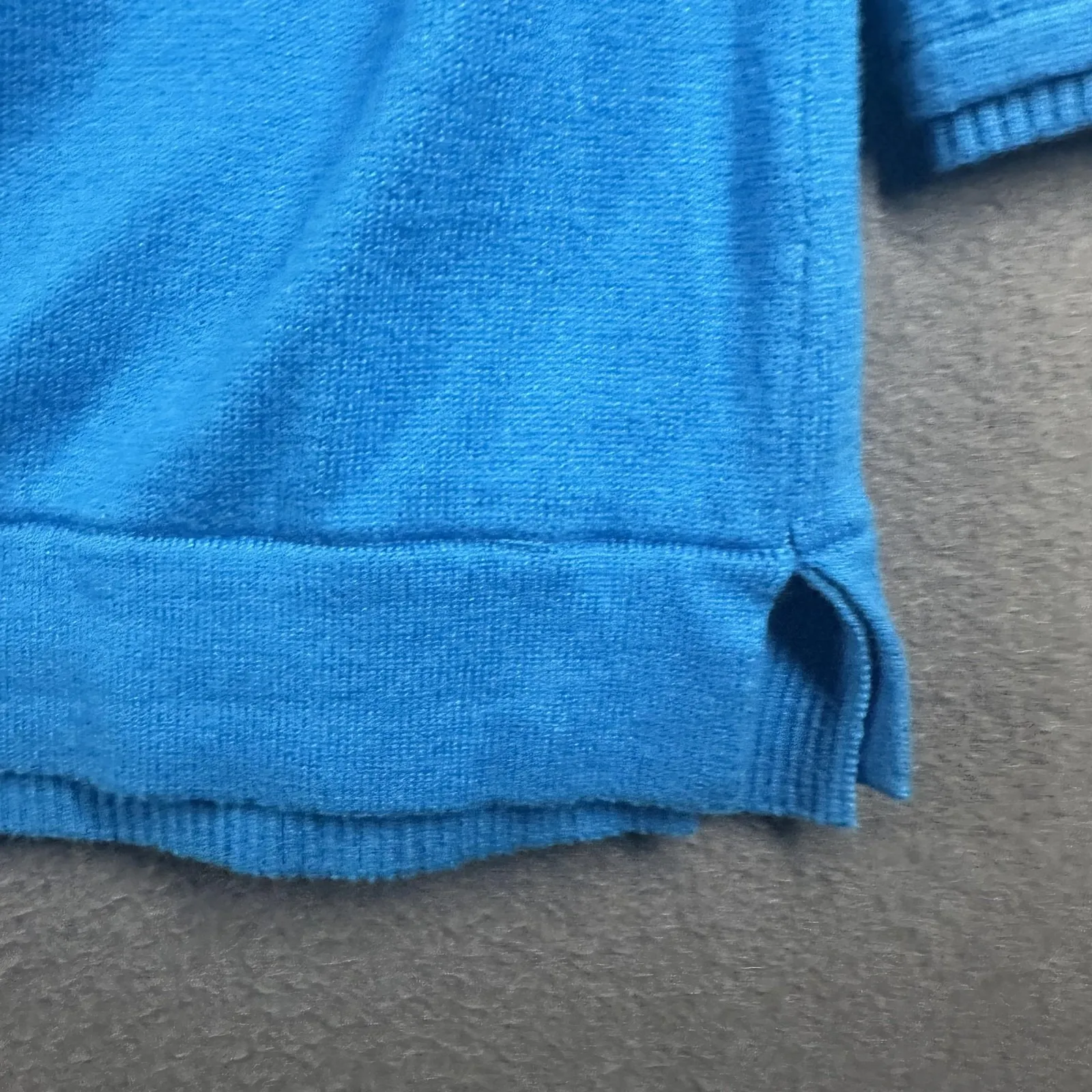 J Jill Sweater Womens XL Blue V Neck Long Sleeve Pullover Knit Lightweight - Image 4