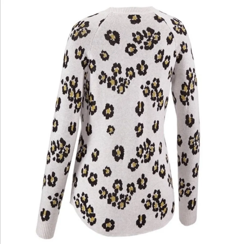 Cabi Kiki Cardigan Leopard‎ Print Cardigan Style 5277 Size XS - Image 10