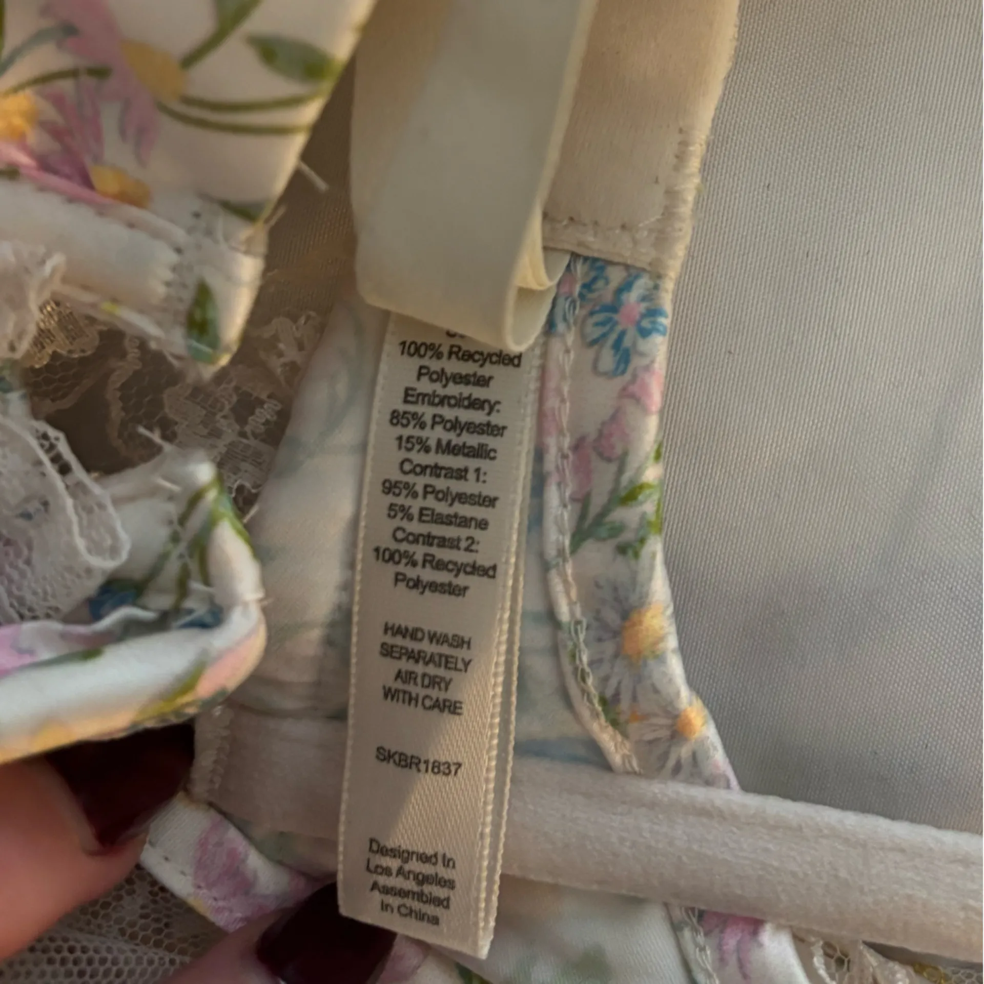 For Love & Lemons Glitter Garden Bustier - Image 7