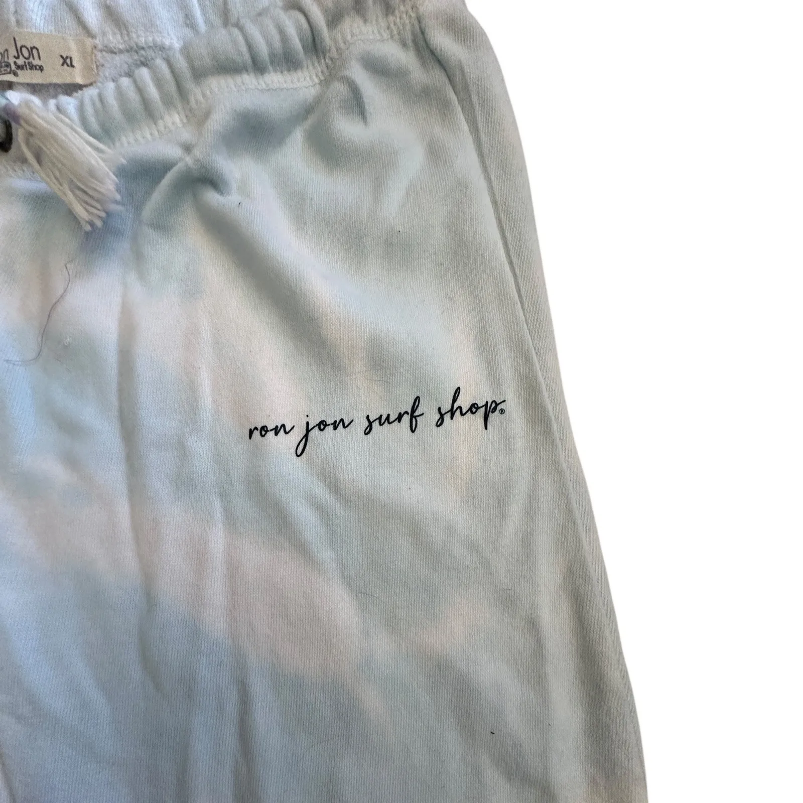 Ron Jon Surf Shop Tie Dye Sweatpants Joggers Blue Purple XL Relaxed Fit - Image 4