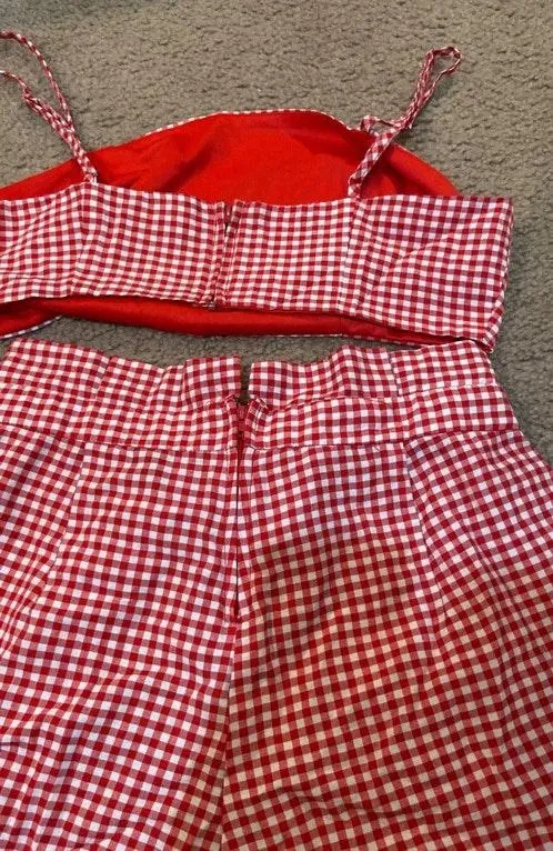 Windsor Red Short Set - Image 4