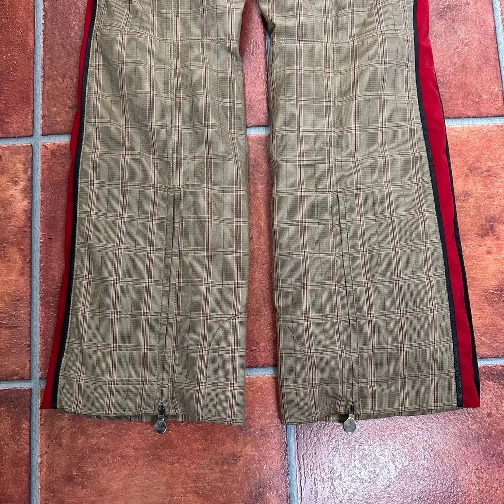 Authier Luxury Ski Pants Size 10 Red - Image 9