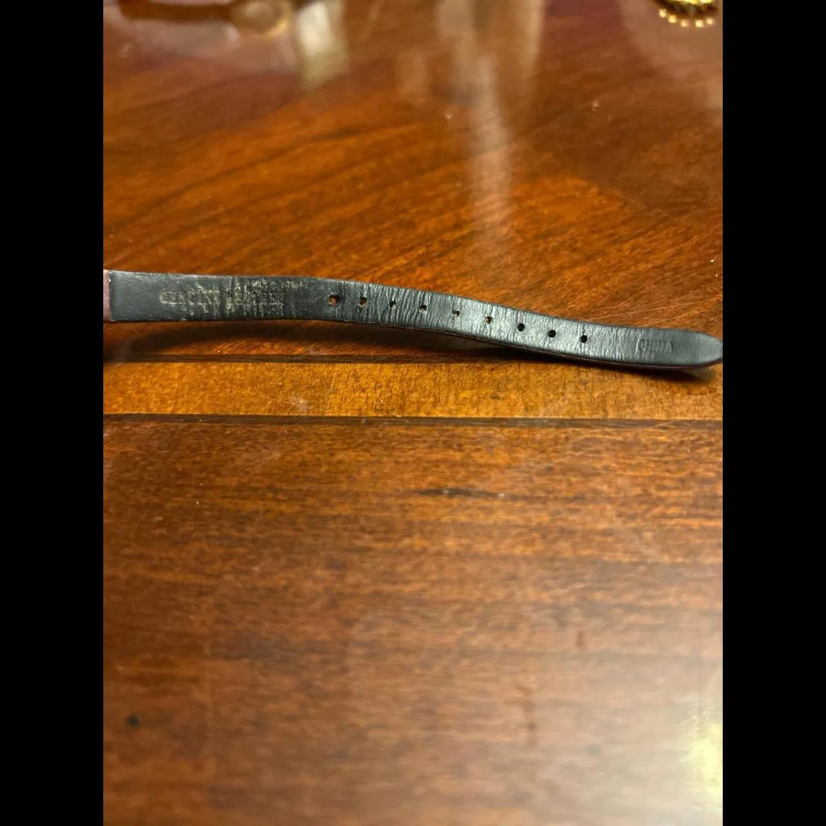 JAPAN MOVT Silver Rectangle Face Quartz untested need battery - Image 4