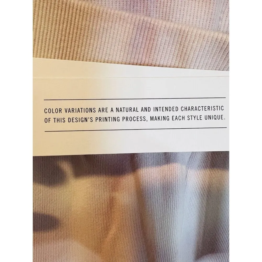 525 America Revolve XS Rose Clay Dip Dye Cotton Jogger Sweatpants NWT - Image 7