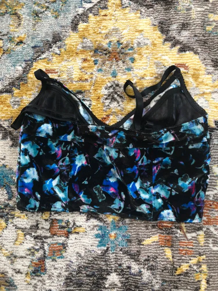 Velvet Crop Top - Image 3