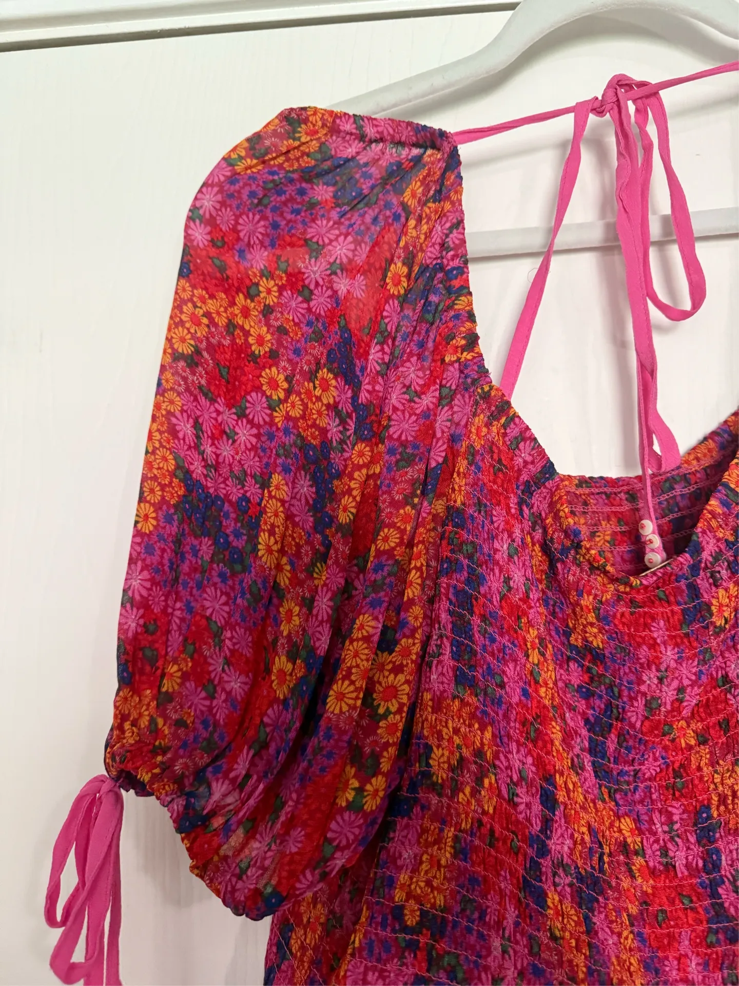 Free people crop top floral - Image 3