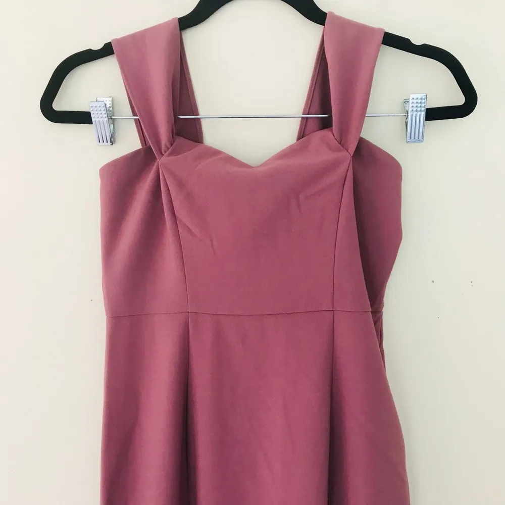 New Likely Bartolli Nors Mermaid Evening Gown Blush Maxi Dress Women's Size 2 - Image 7