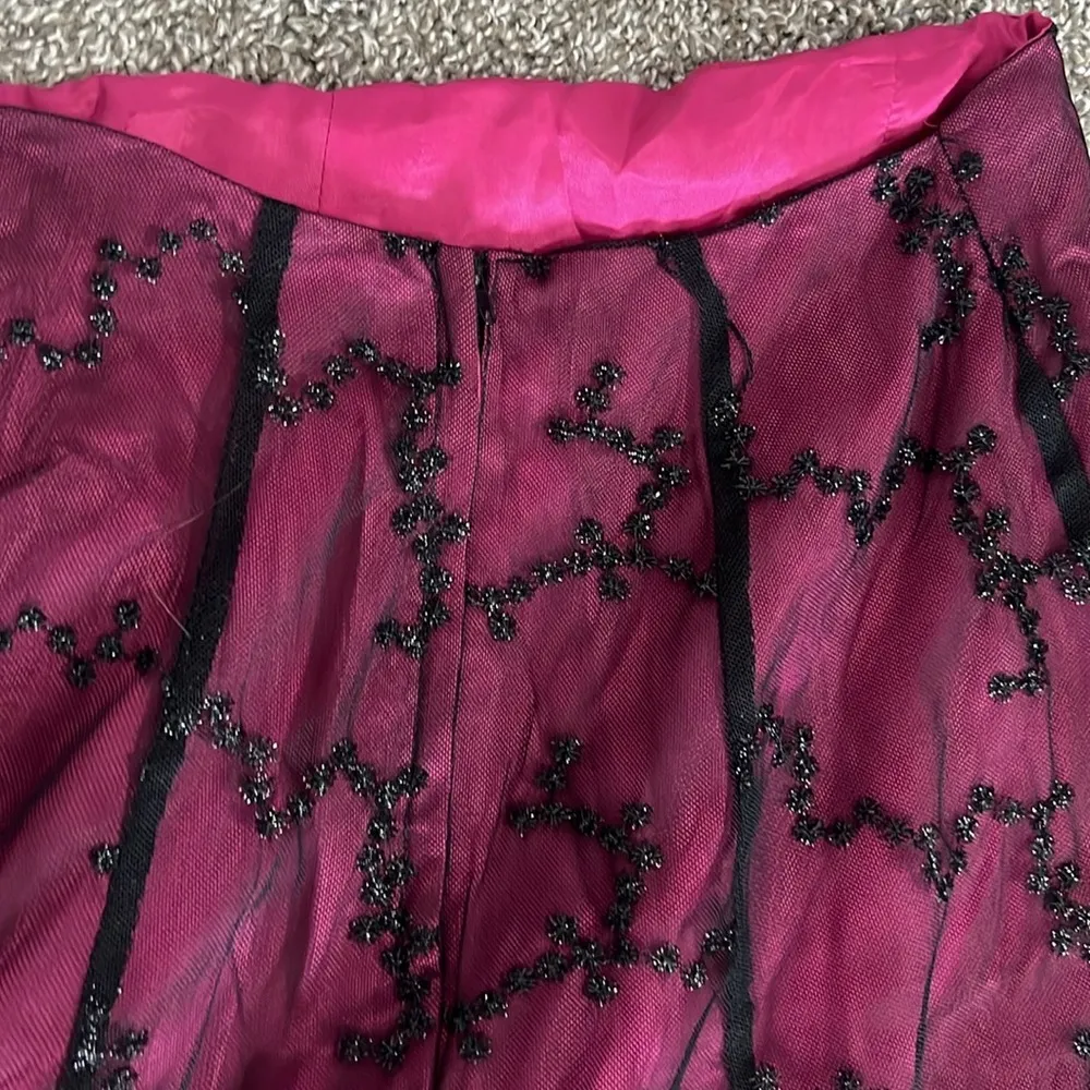 Vintage Formal Prom Maxi Skirt Black Size undefined - Image 10