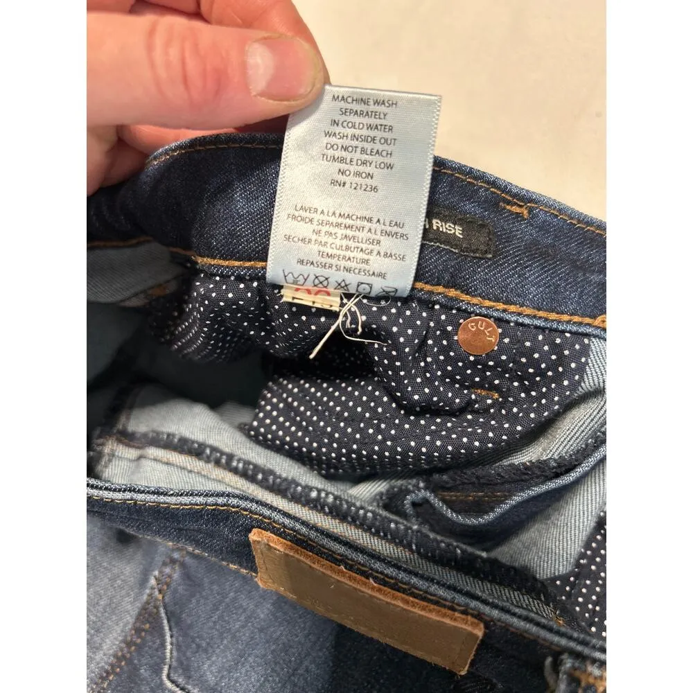 Cult of Individuality Gypsy High Rise Women's Skinny Jeans Size 26 Blue - Image 7
