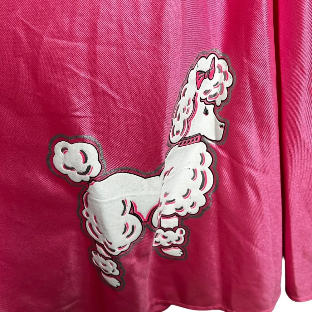 Vintage Rubies 50's Costume Poodle‎ Skirt Dress Pink Size L - Image 3