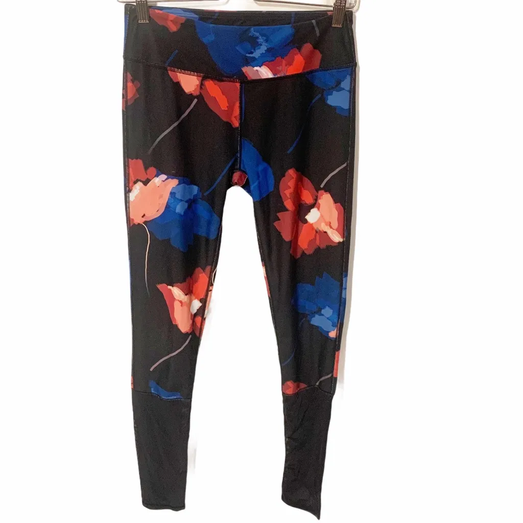 Fabletics Small‎ Mesh High Waisted Printed Powerhold Workout Activewear Legging - Image 2