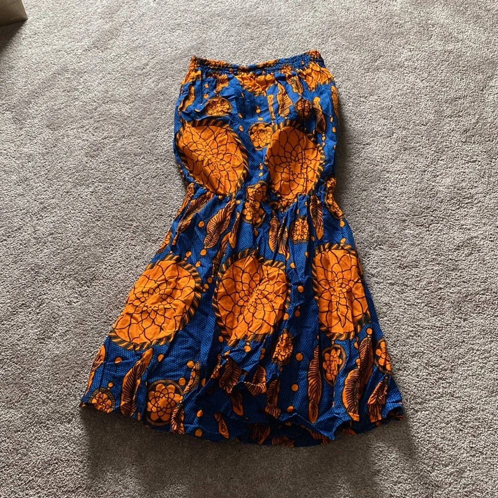 Rainbow African Mermaid Skirt SIZE OS - Image 4