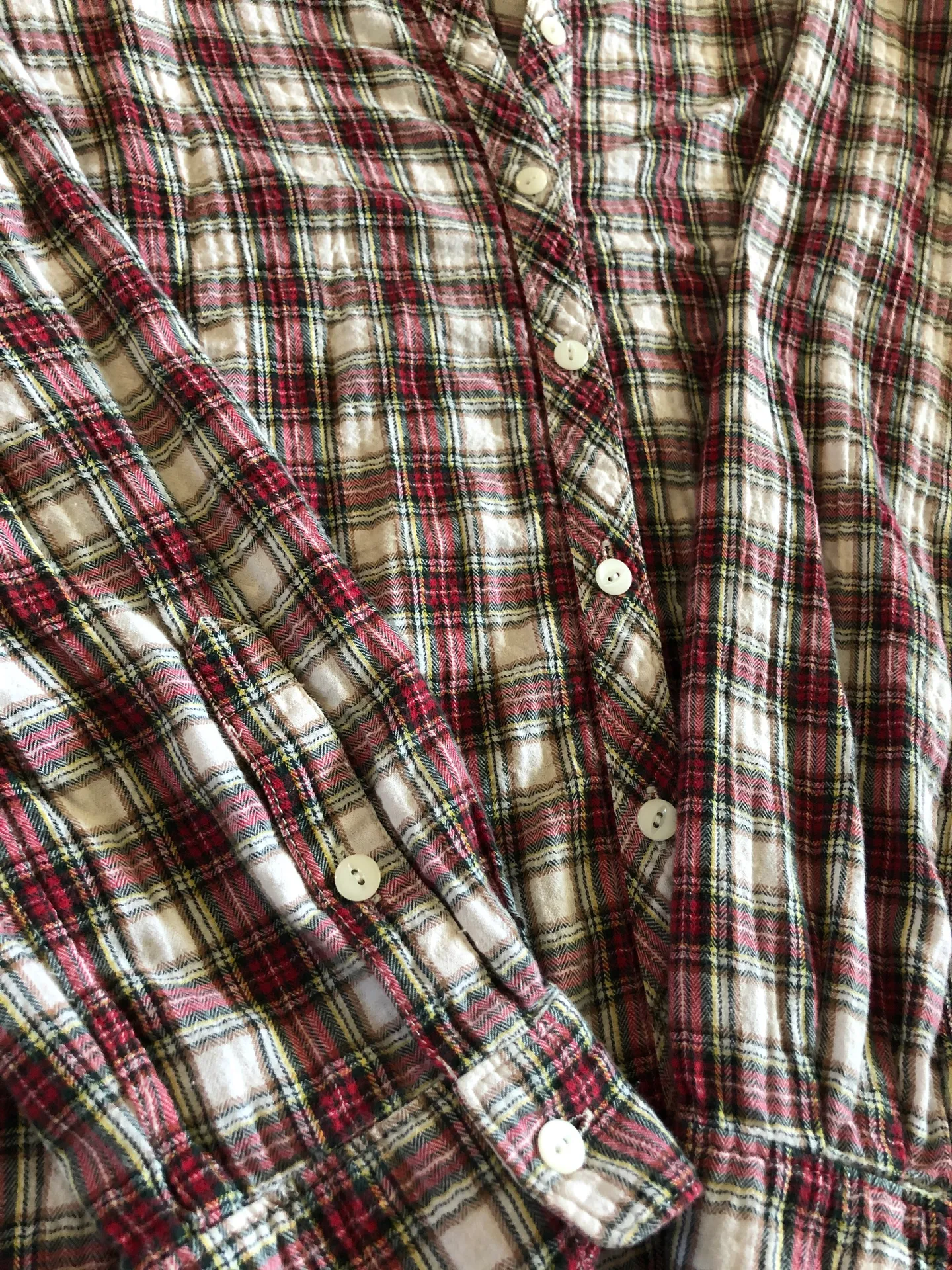 Eddie Bauer Plaid Button Down - Image 2