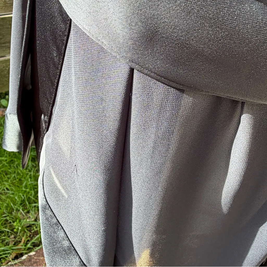 Victoria’s Secret X Balmain Black Sheer Satin Kimono Robe Lingerie Cover Rock - Image 7