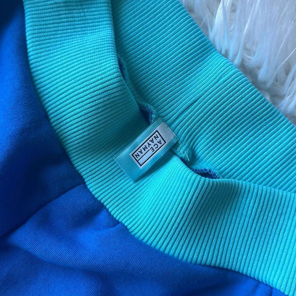 Ace Nayman Sonia Sweat Pants Blue Size XS - Image 6