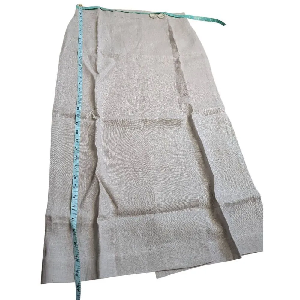 Sleeper Lili linen maxi skirt grey size XL - Image 5