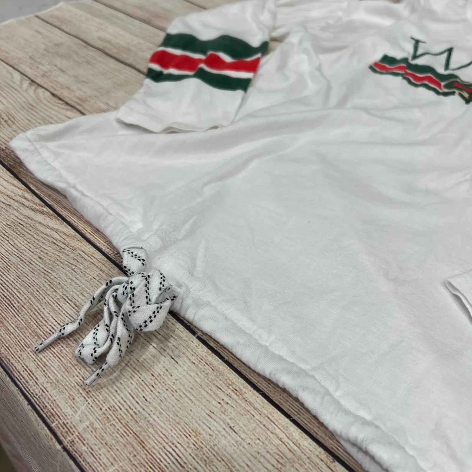 Minnesota Wild NHL Hockey Long Sleeve T Shirt Women's Medium White - Image 4