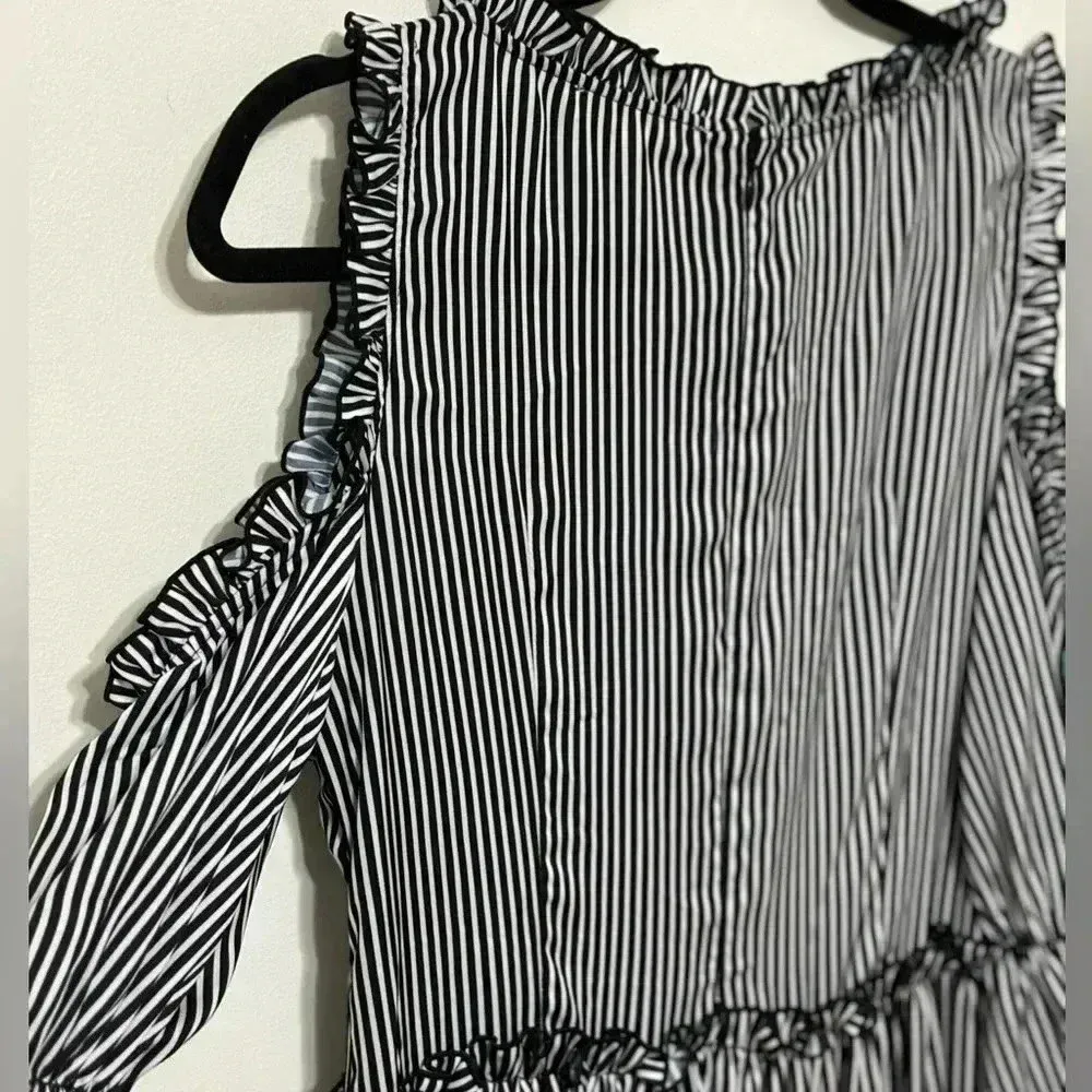 Maje Radice‎ Striped Dress 🩵 - Image 8