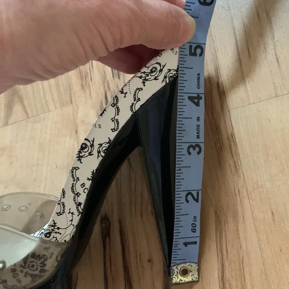 BCBG High Heels Slip On Shoes Open Toe Stilletto - Image 10