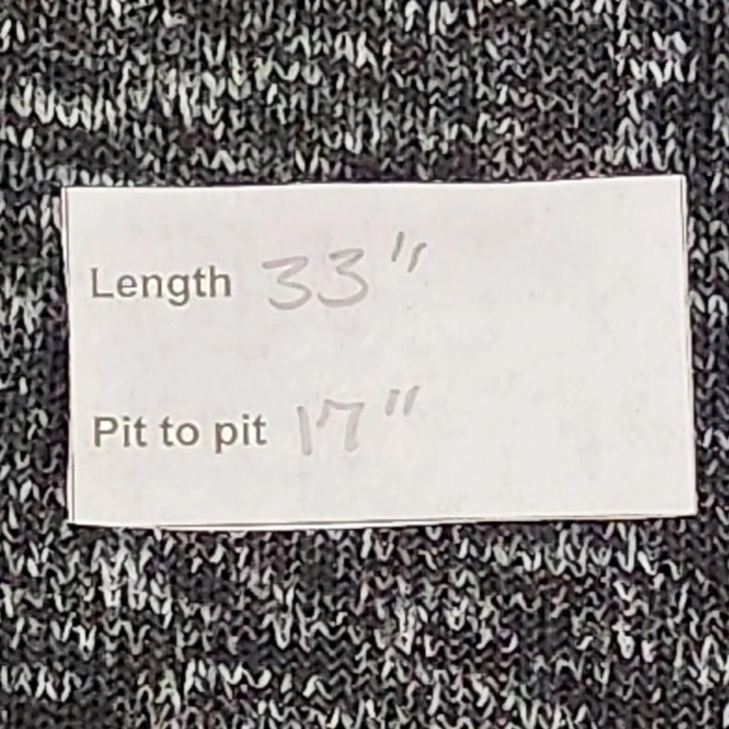 Fabletics Black Yukon Dress Size Small Black Knit Mini Dress with Hoodie - Image 9