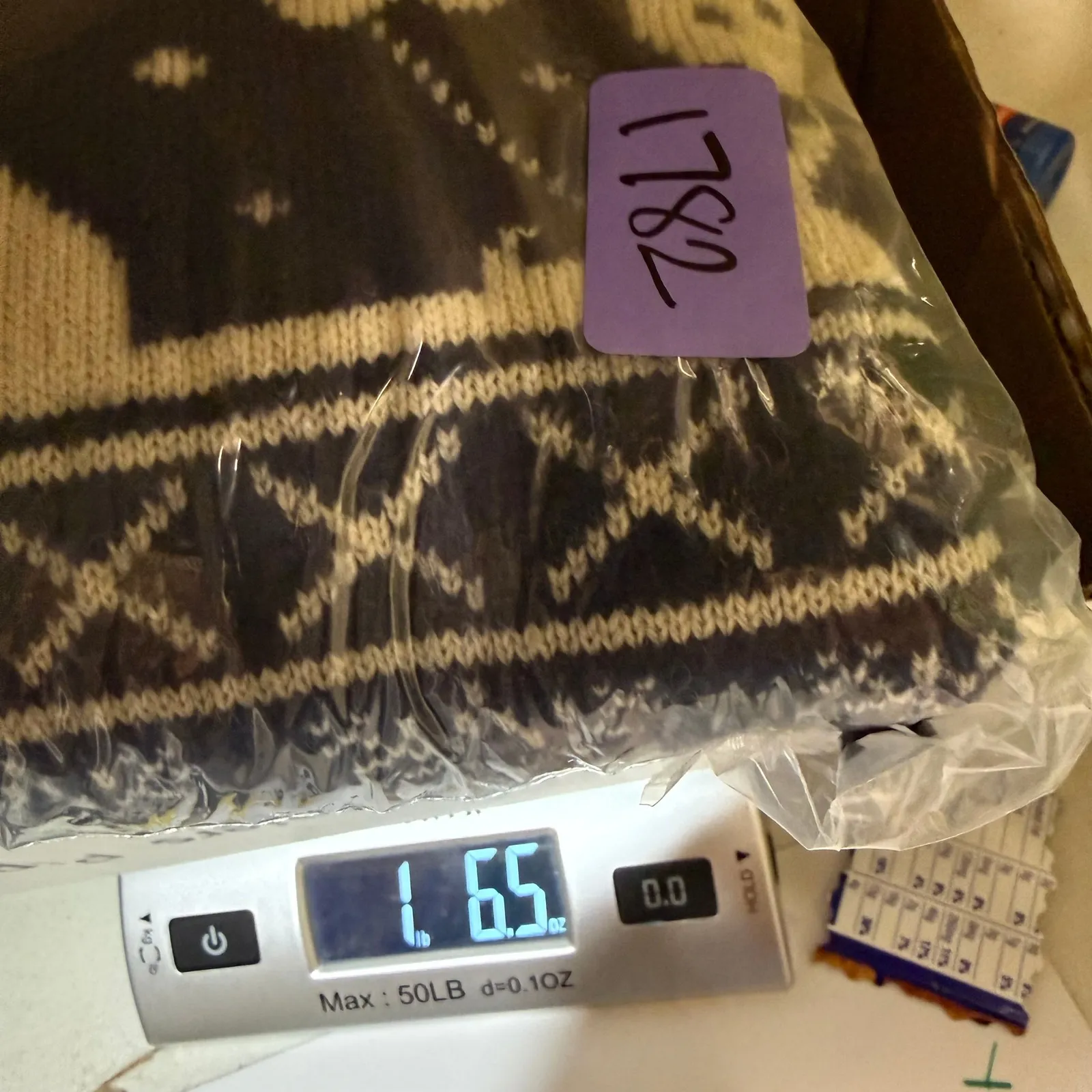 Vintage Disney S Wool Sweater Mickey Goofy Daffy Fair Isle Holiday Nordic Winter Blue - Image 8