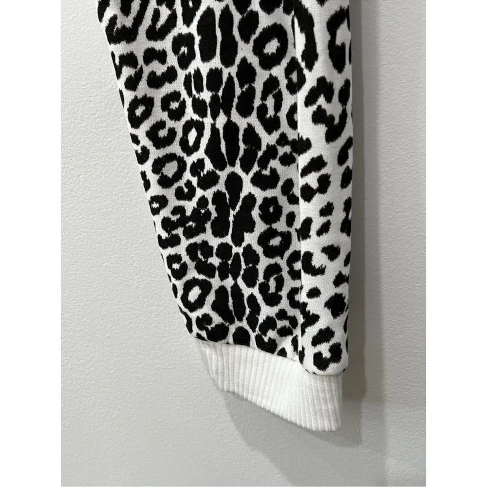 Chaser  Leopard Print Sweatpants C24 - Image 5