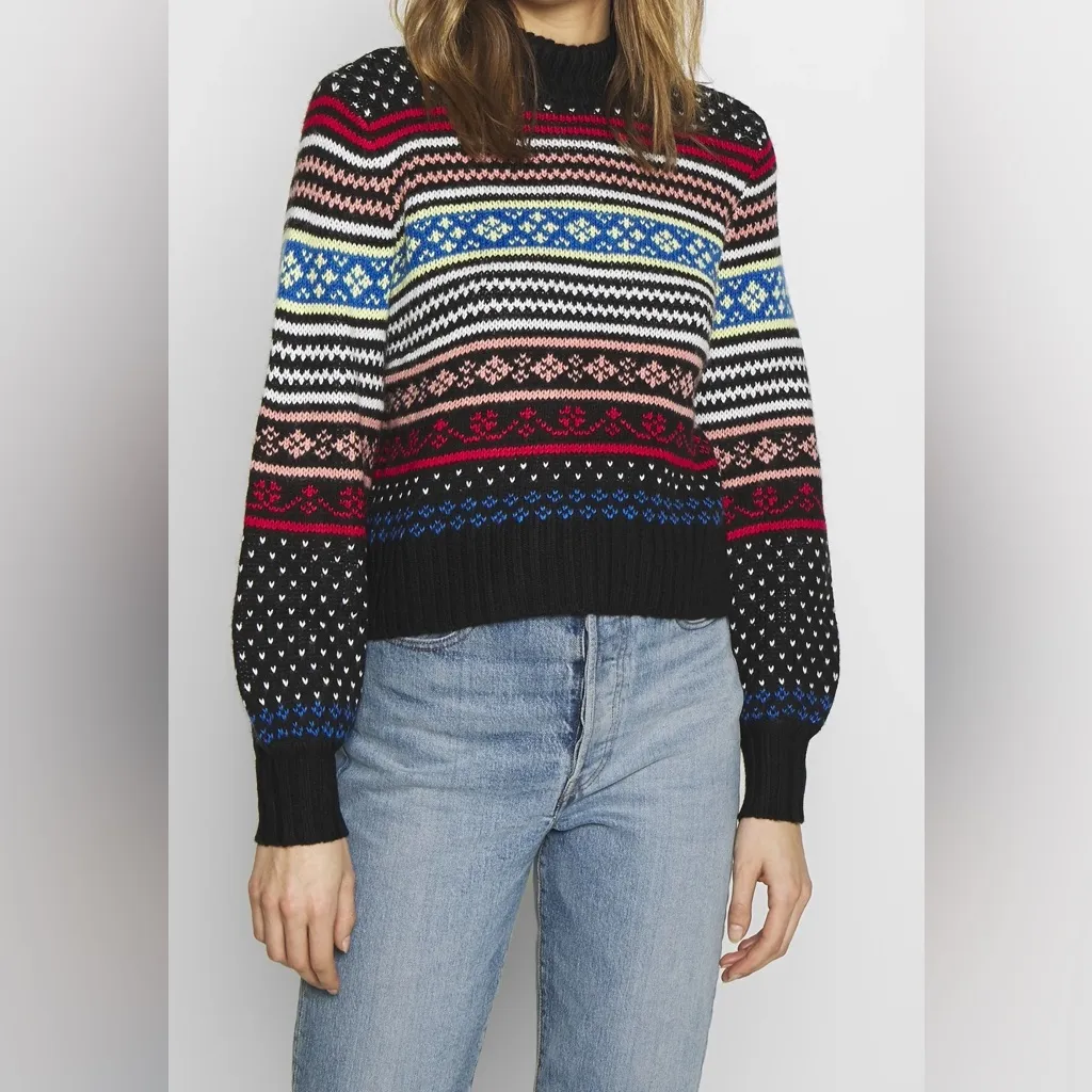 American Eagle Fair Isle Holiday Sweater - Image 5