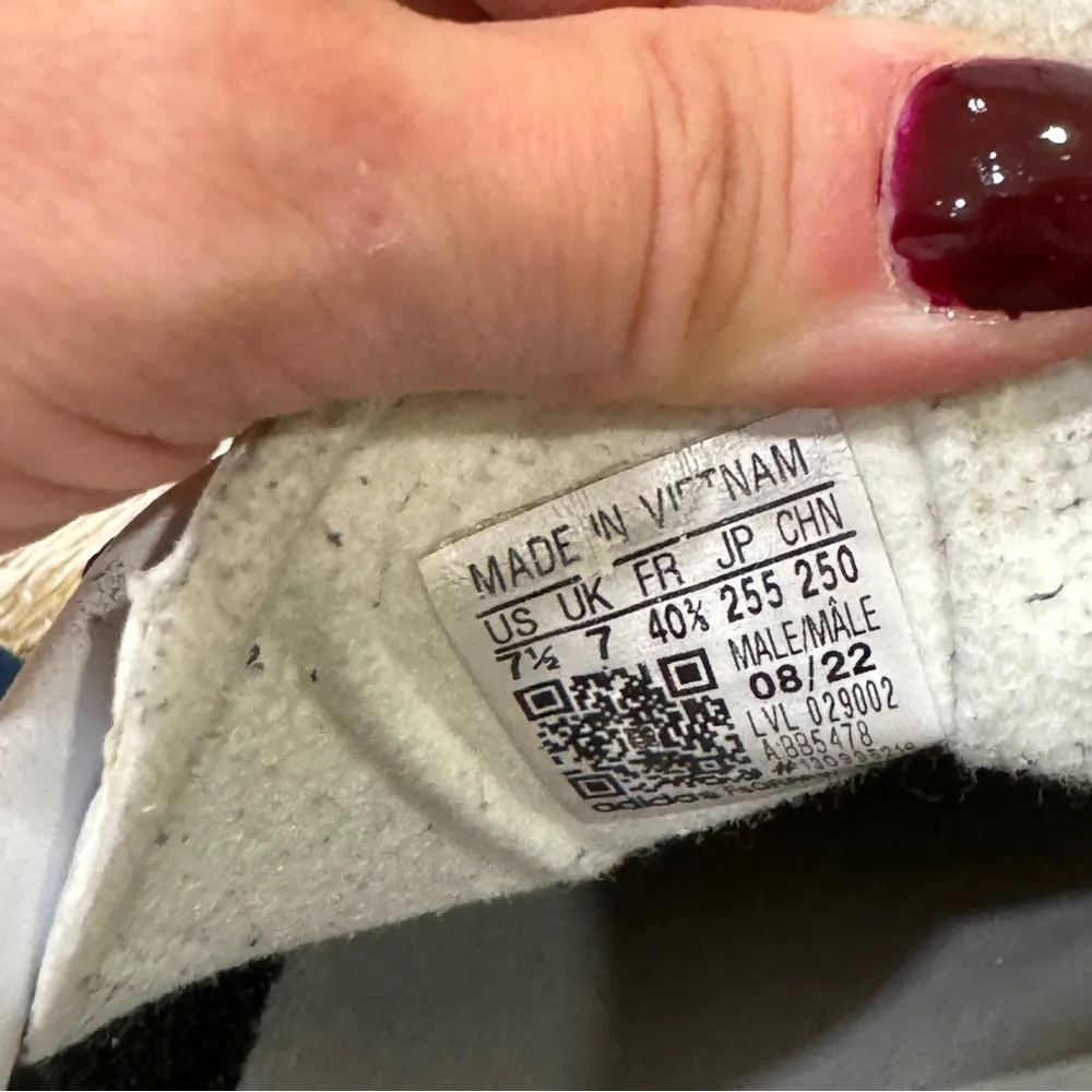 Adidas Gazelle sneakers navy suede vintage faded shoes lace up men’s collegiate - Image 9