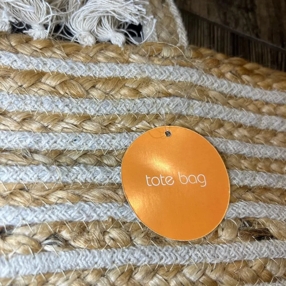 C & C California Home Woven Tote Bag - Image 5