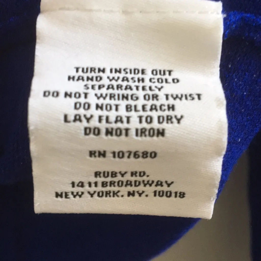 FINAL MARKDOWN Ladies’ Ruby Rd. Embellished Sweater (M) Blue Size M - Image 6