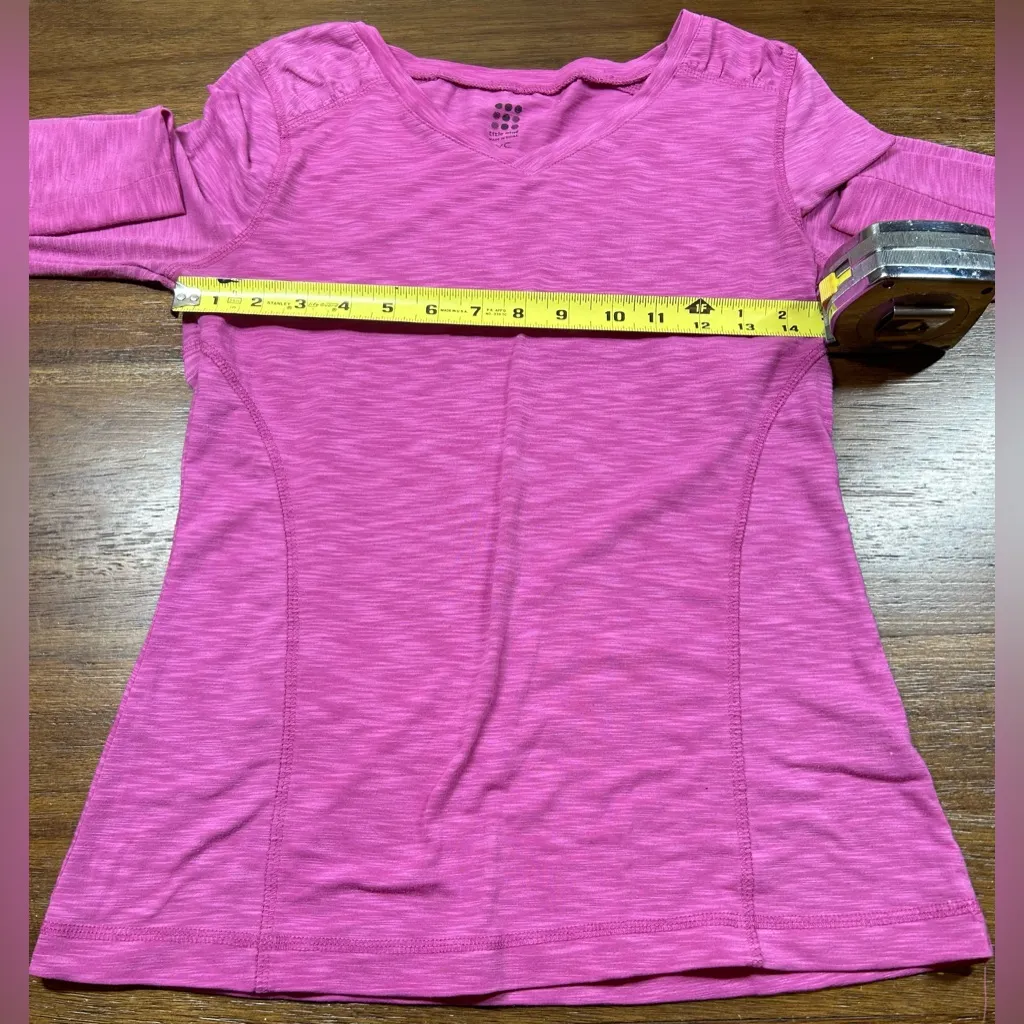 Title Nine Size XS Pink Long Sleeve Pullover Shirt - Image 3