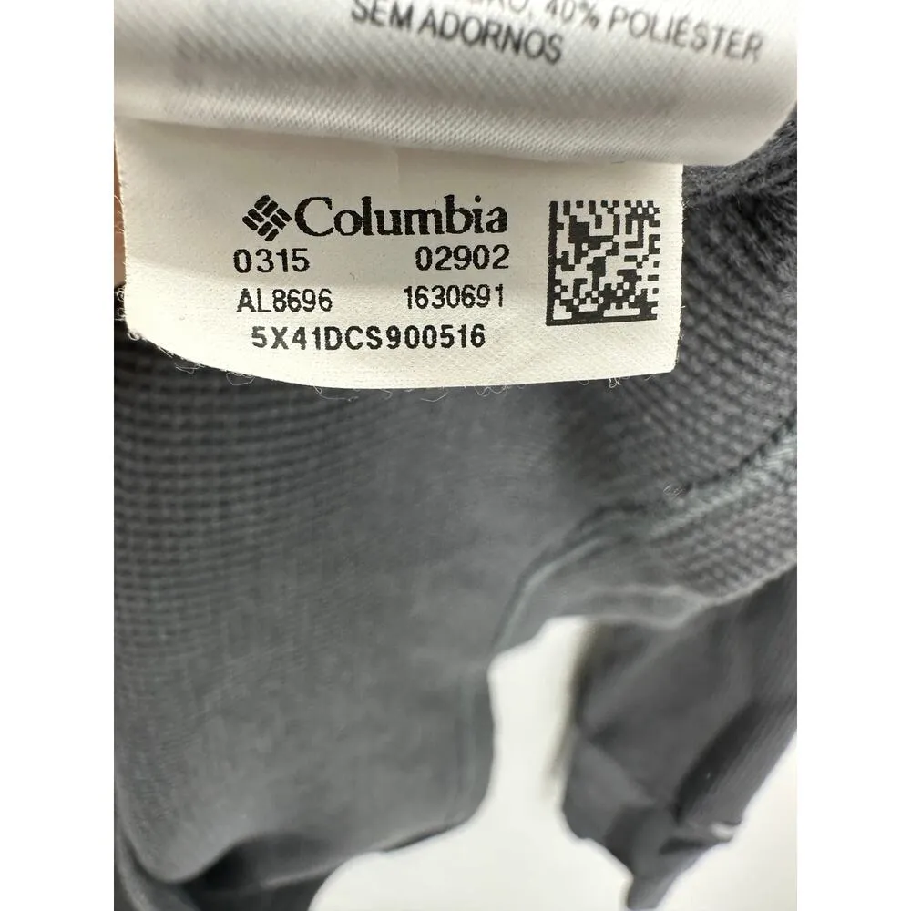 Columbia Gray Weekday Waffle Cowl-Neck Tunic Thermal Women XL Casual Comfort - Image 8