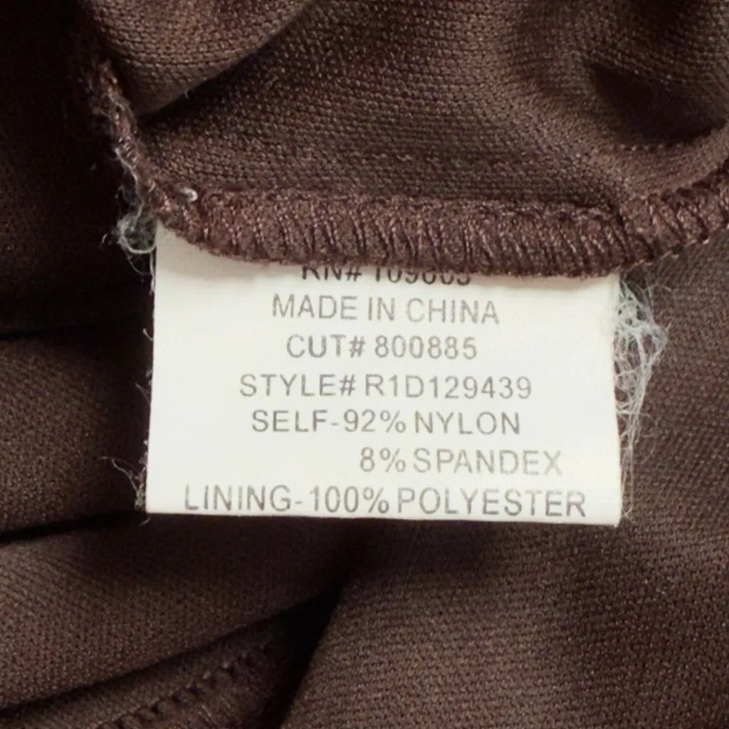 Brown Lace Handkerchief Dress Rabbit Rabbit Rabbit Lined Size 10 Fairy - Image 7