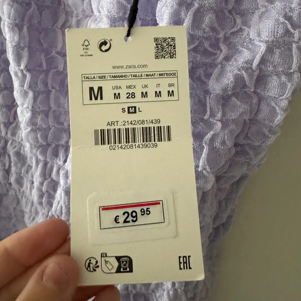 NEW!  Purple Smocked Tank Top - Image 5