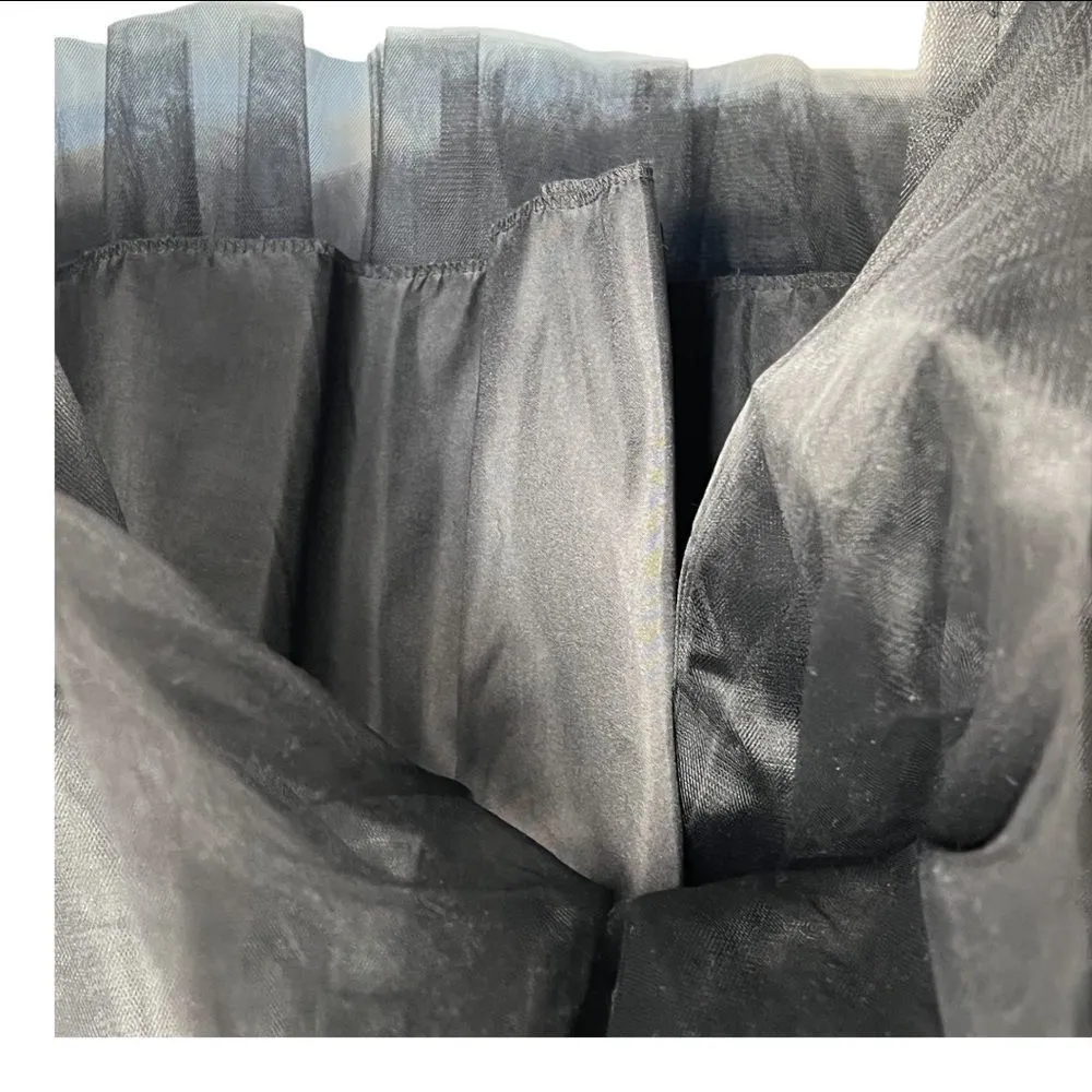 Black Long‎ Tutu Skirt Size XS - Image 2