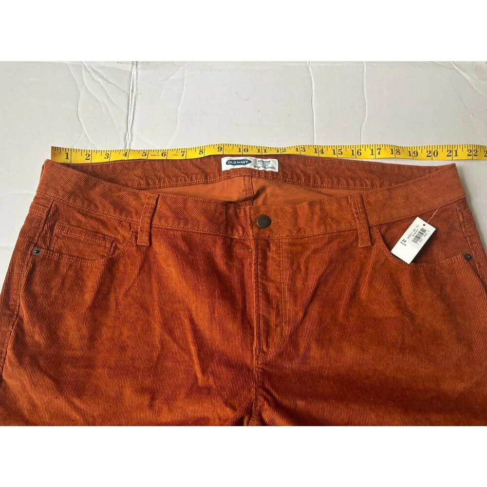 Womens Plus Size 22 Old Navy High Rise Corduroy Pants - Image 5
