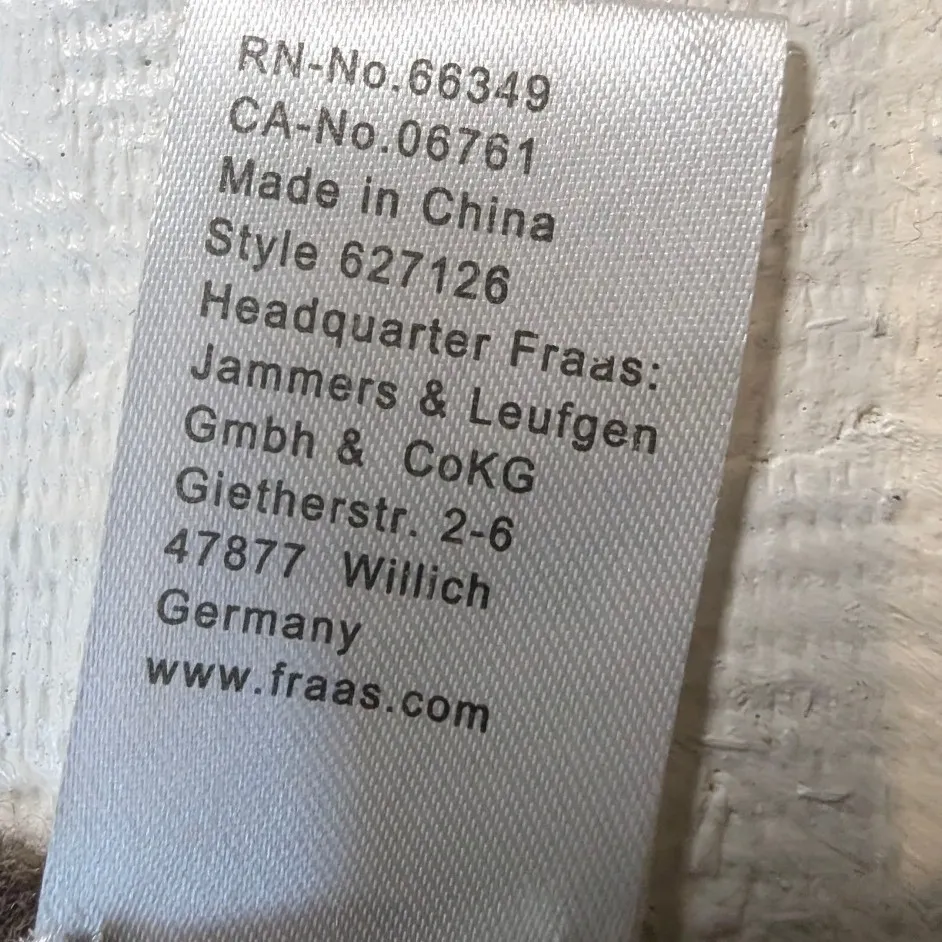 FRAAS Plaid Wool Scarf – Multicolor Fringe Warm Winter Brown - Image 2