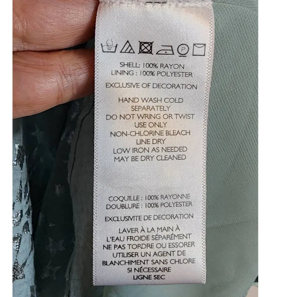 Kimchi Blue Corellia Beaded High-Neck Mini Dress Medium - Image 6