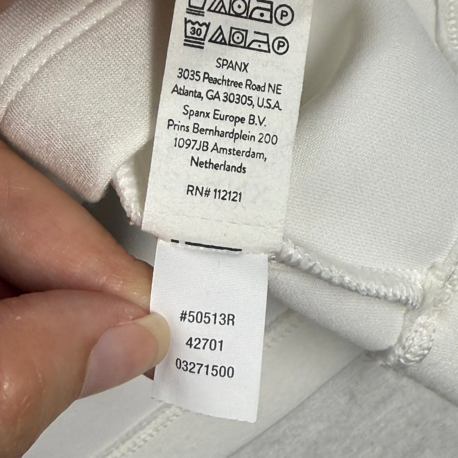 SPANX Airessentials‎ Cropped Pullover Long Sleeve Top White Athleisure 2X - Image 6