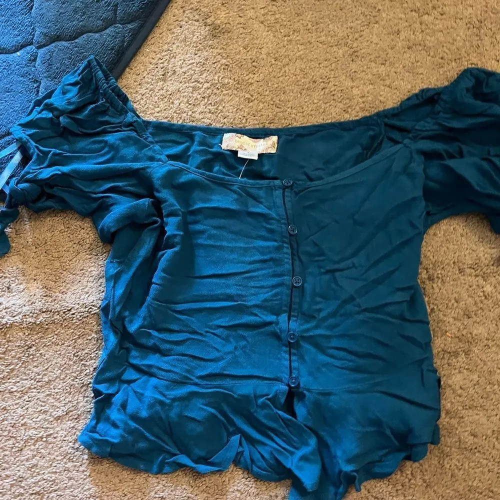 NWT band of gypsies small blouse - Image 2