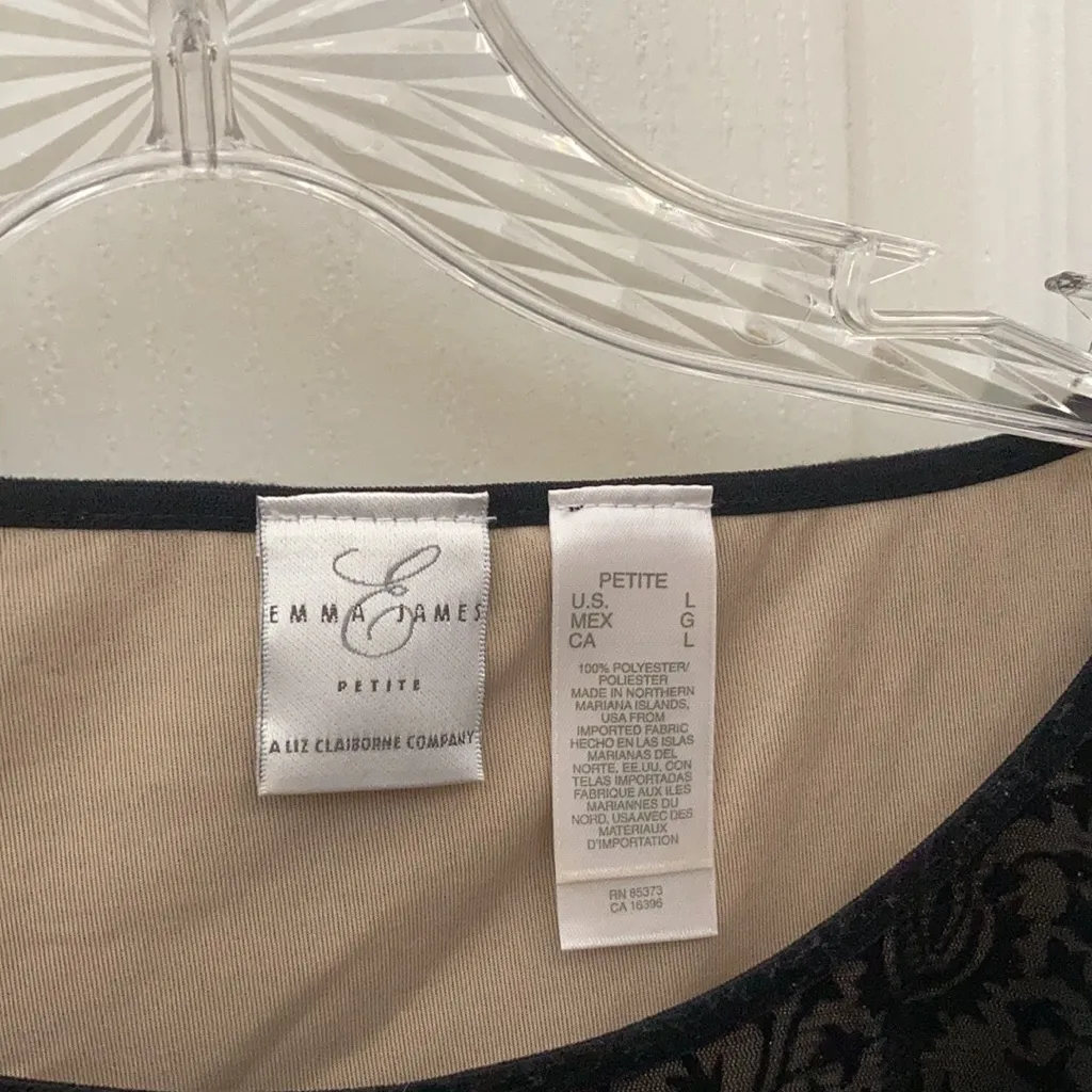 FINAL MARKDOWN Emma James lined top (PL) - Image 2